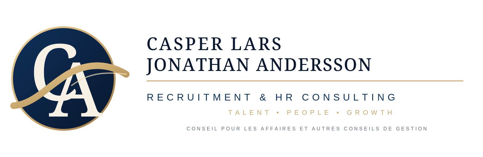 Casper Lars Jonathan Andersson — Recruitment & HR Consulting